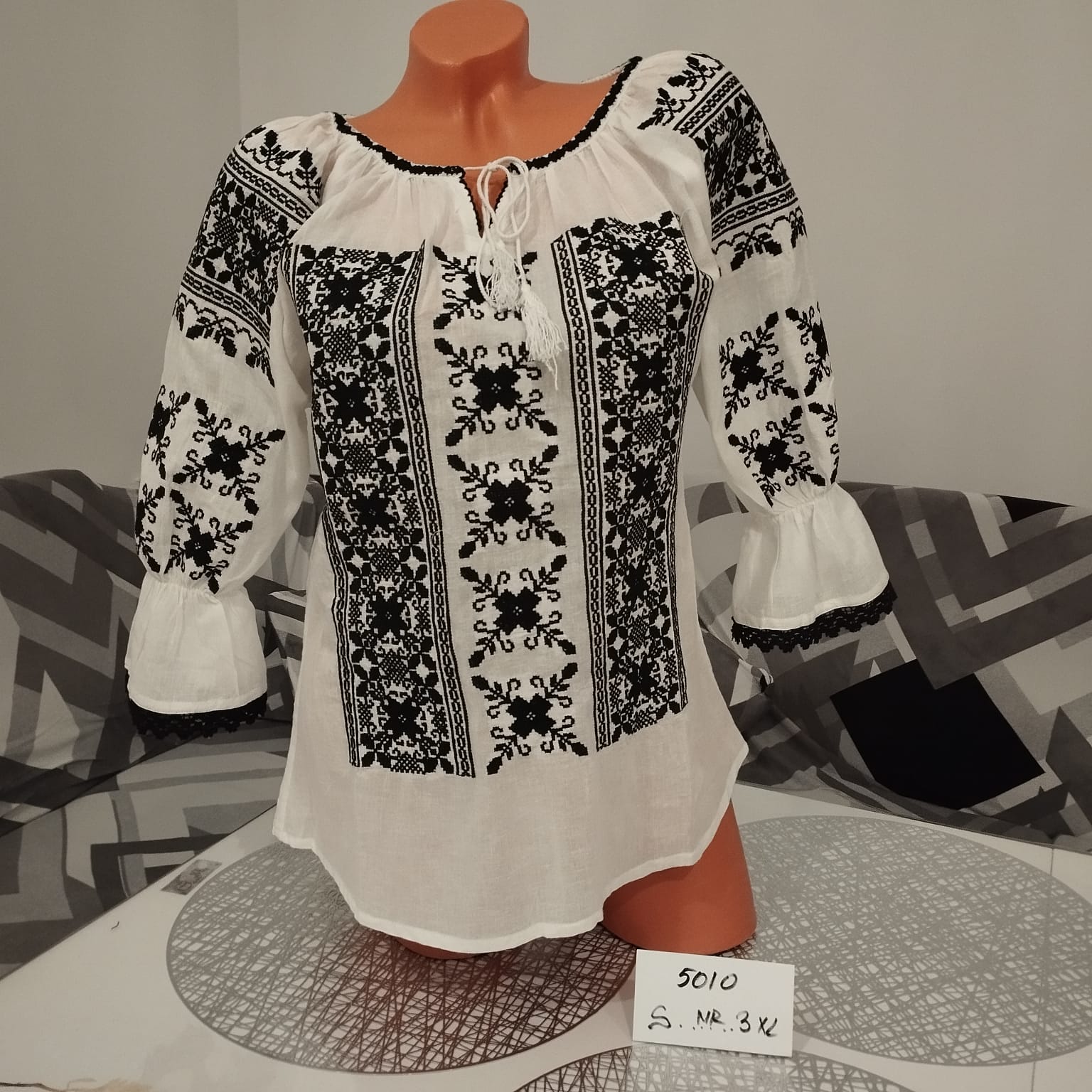 Ie tradițională Elvira negru