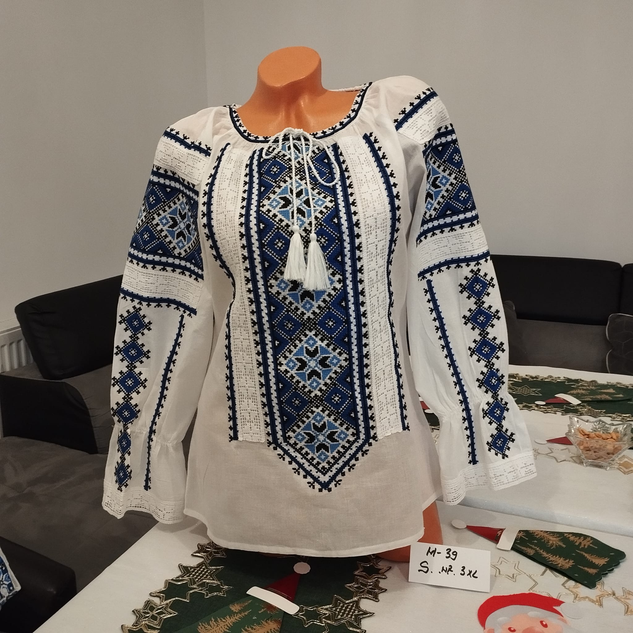 Ie tradițională Marisol albastră