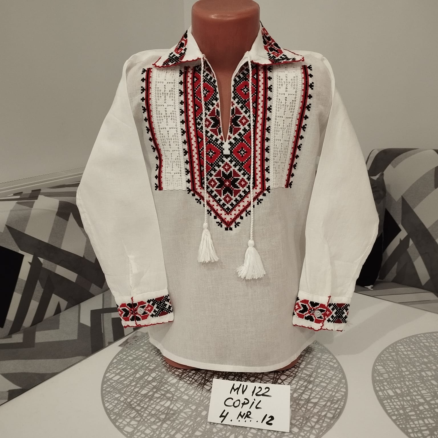 Cămașă copil tradițională Deonise