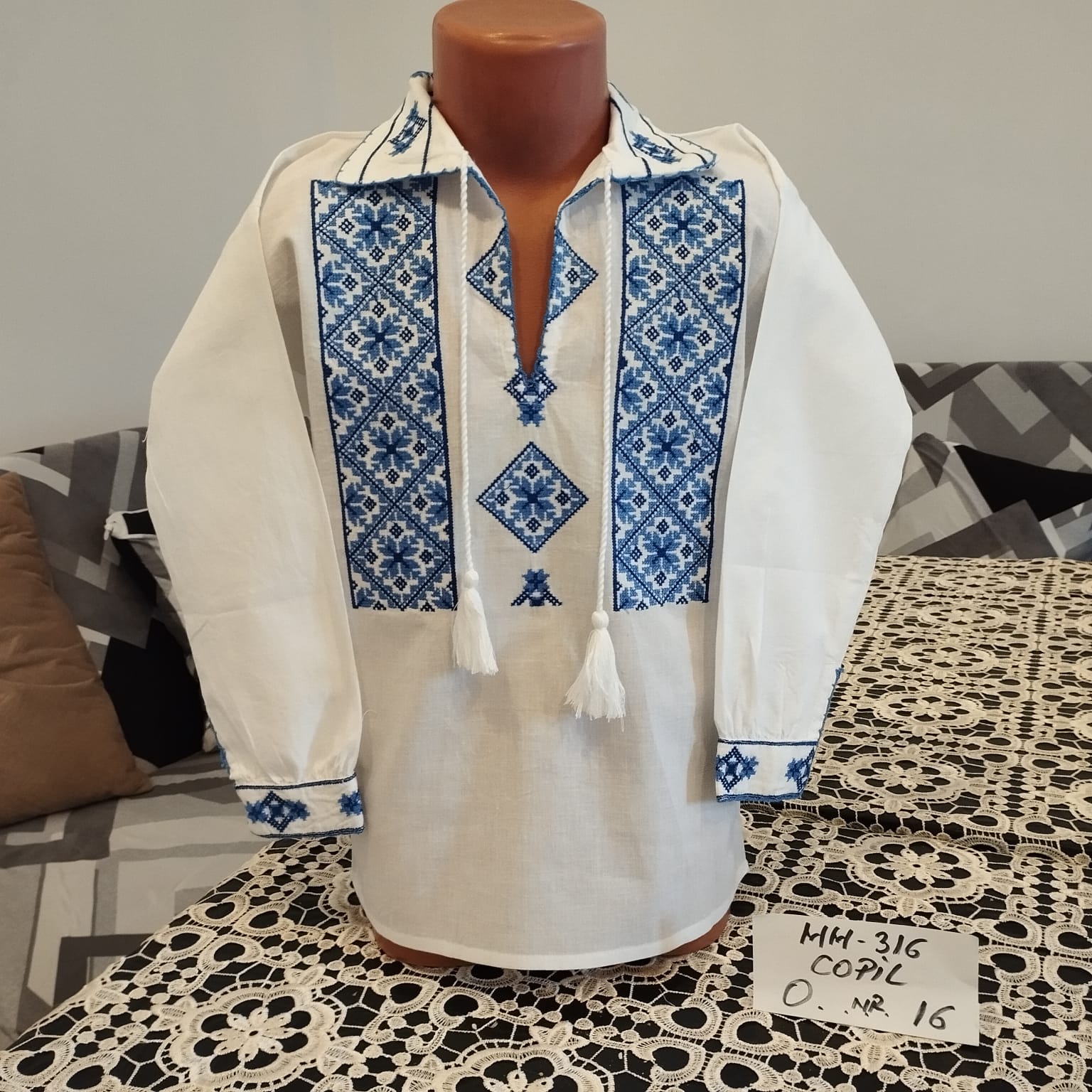 Cămașă copil tradițională Liviu