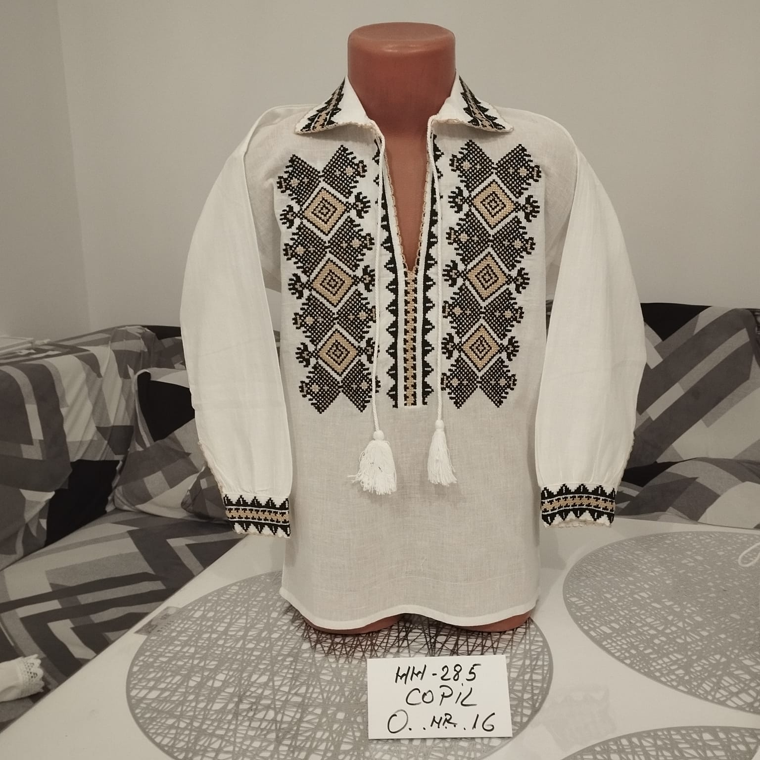 Cămașă copil tradițională Anatol