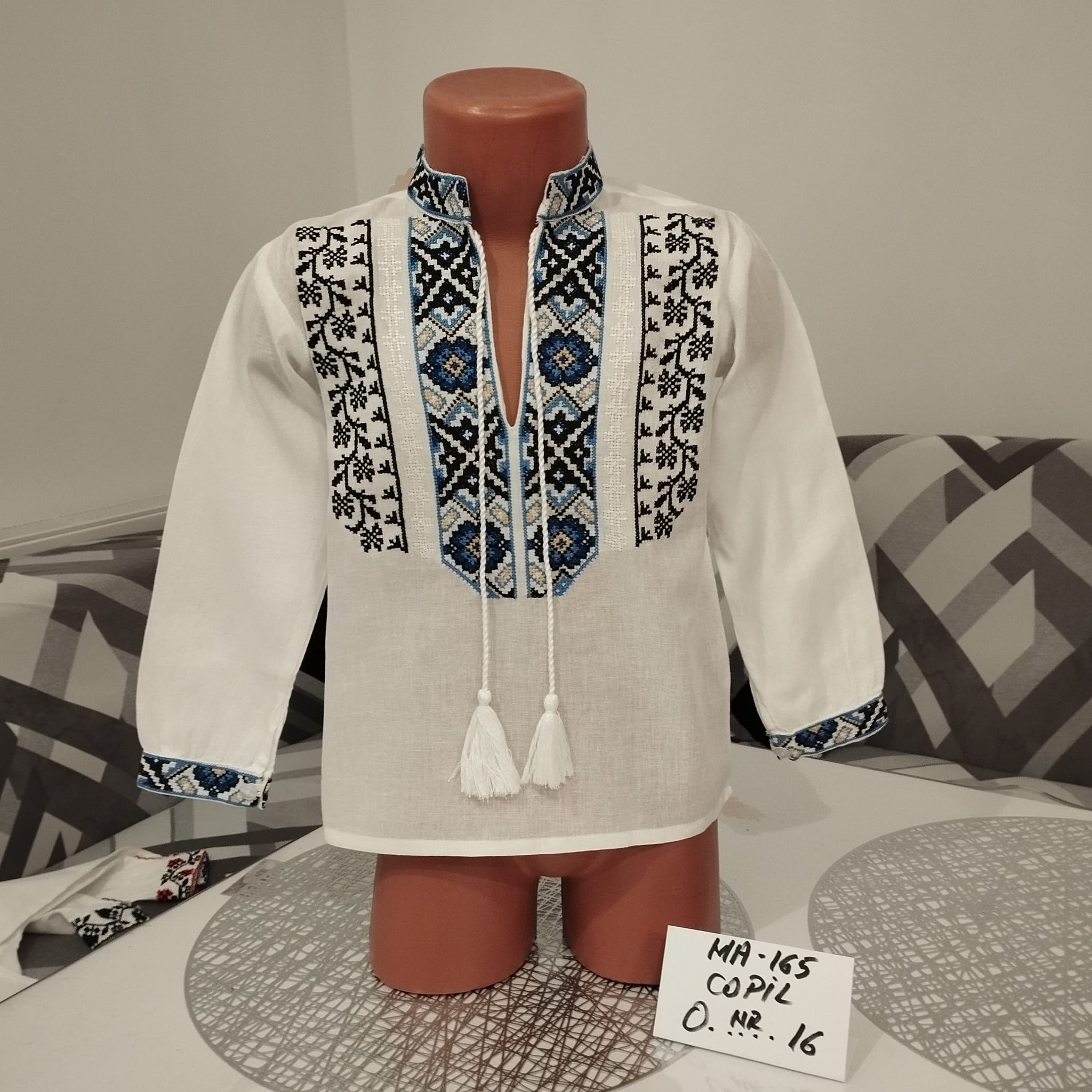 Cămașă copil tradițională Petru