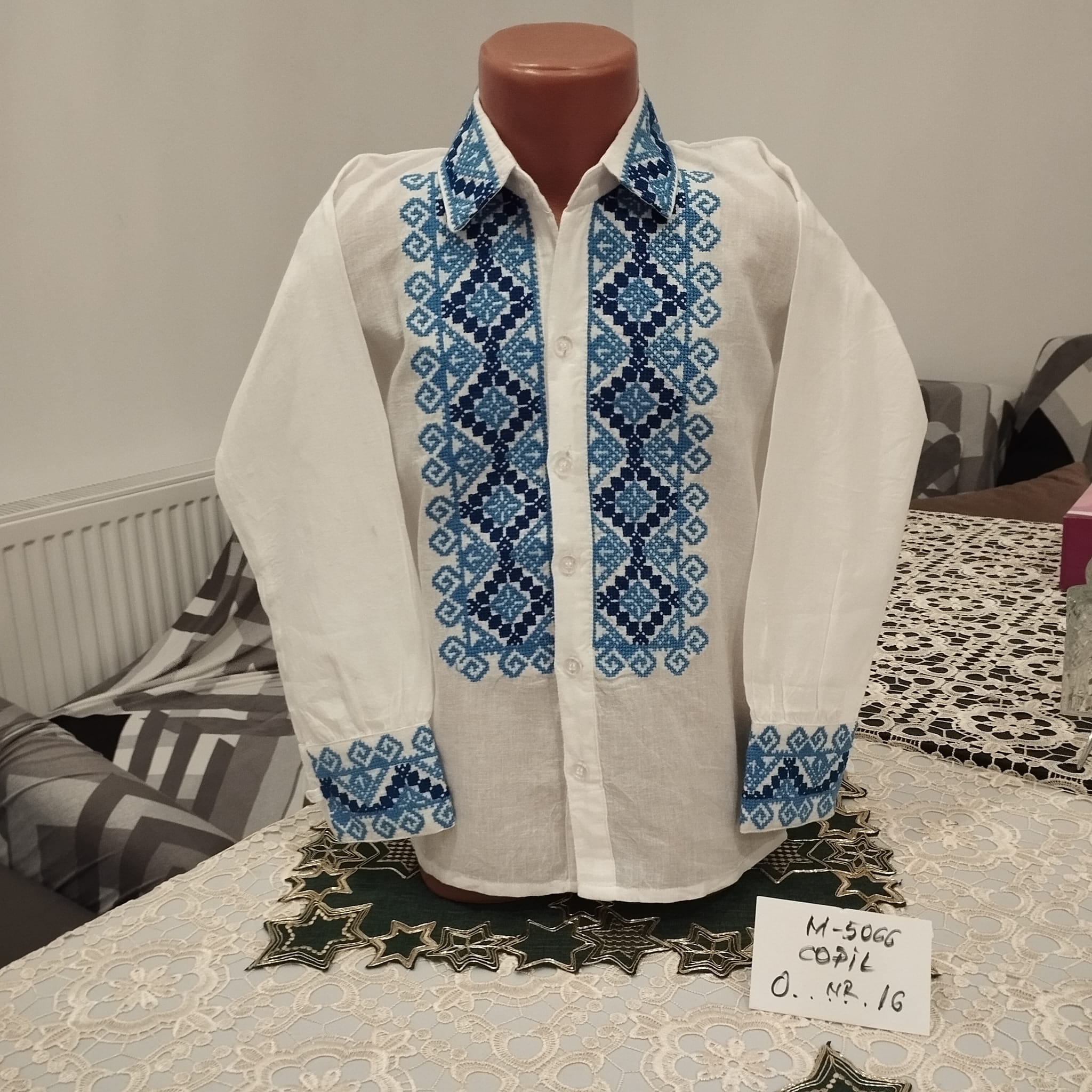 Cămașă copil tradițională Ion